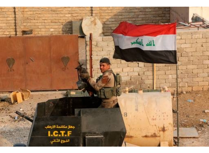 Mosul, forze speciali irachene