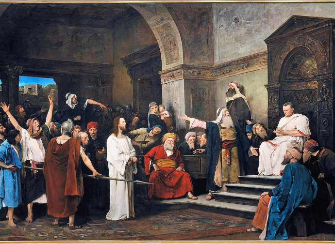 Gesù davanti a Pilato (Munkacsy)