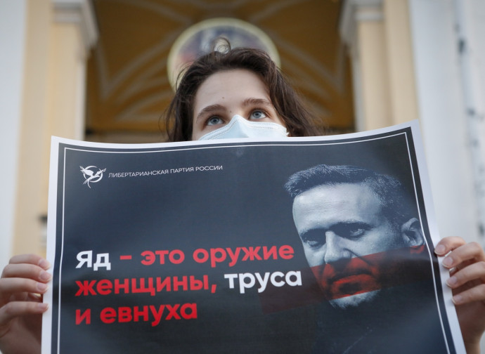 Russia, manifestazione a sostegno di Navalnij