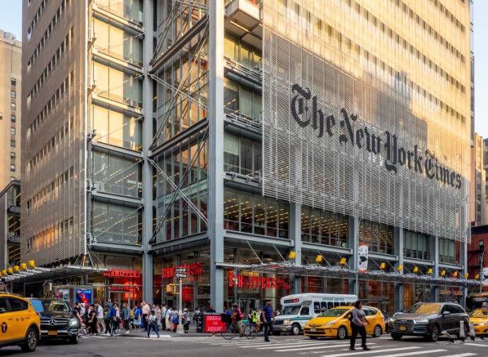 Sede del New York Times
