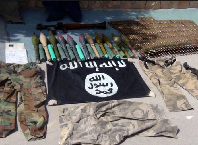 Materiale catturato ai jihadisti nel Sinai