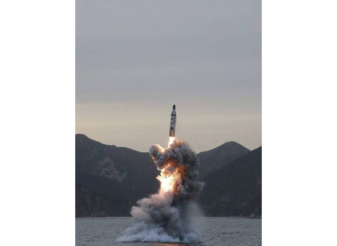 Test missilistico nord coreano