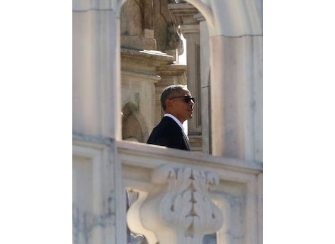 Obama nel Duomo di Milano