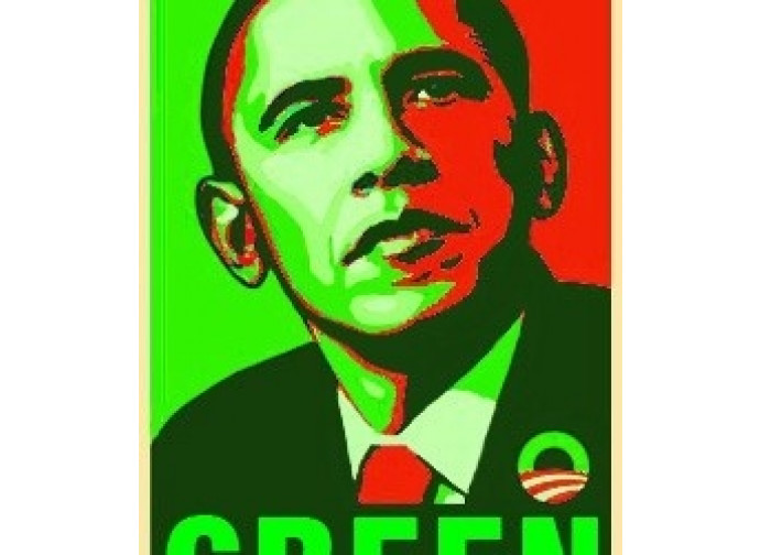 Obama il verde