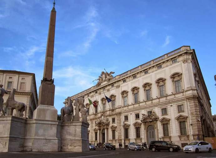 Palazzo della Consulta a Roma