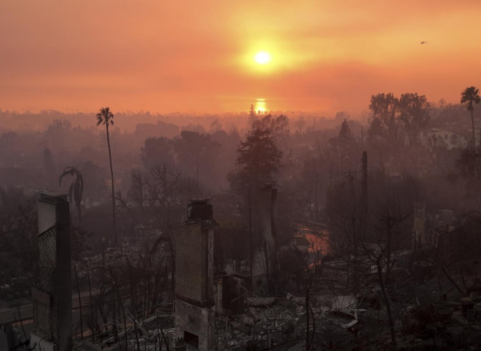 Devastazione di Palisades, Los Angeles (La Presse)