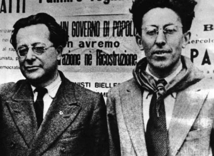Palmiro Togliatti e Pietro Secchia