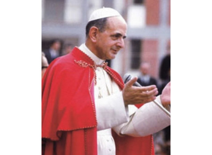 Il beato Papa Paolo VI