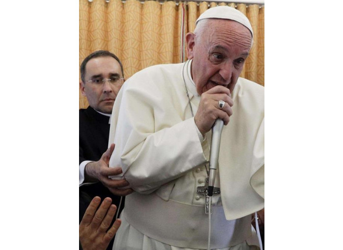 Conferenza stampa di Papa Francesco