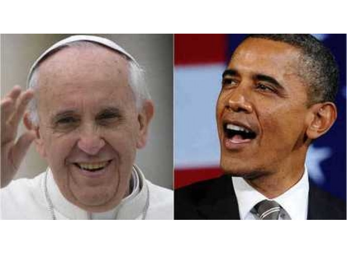 Il Papa e Obama