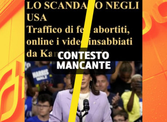 Traffico di feti abortiti, lo strambo fact-checking di Open