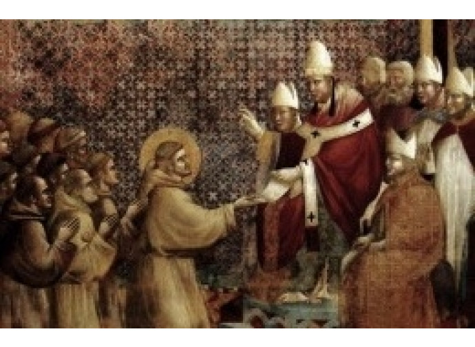 papa Onorio III concede il Perdono d'Assisi