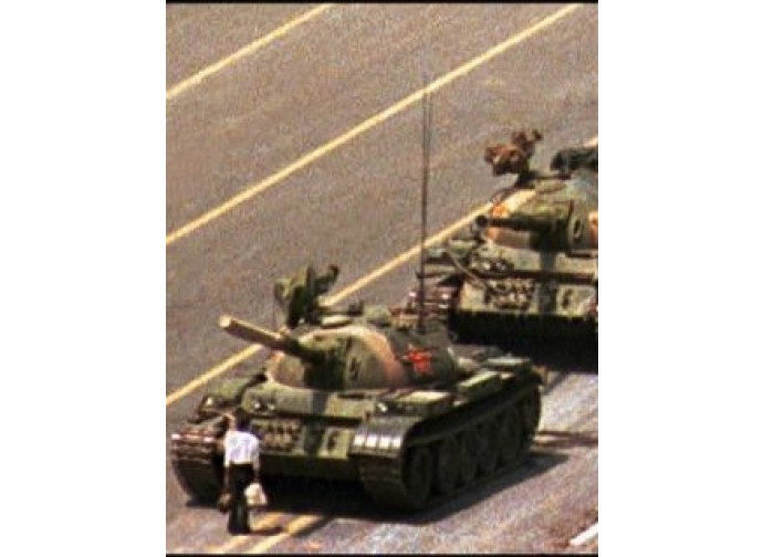 L'immagine simbolo di Tienanmen