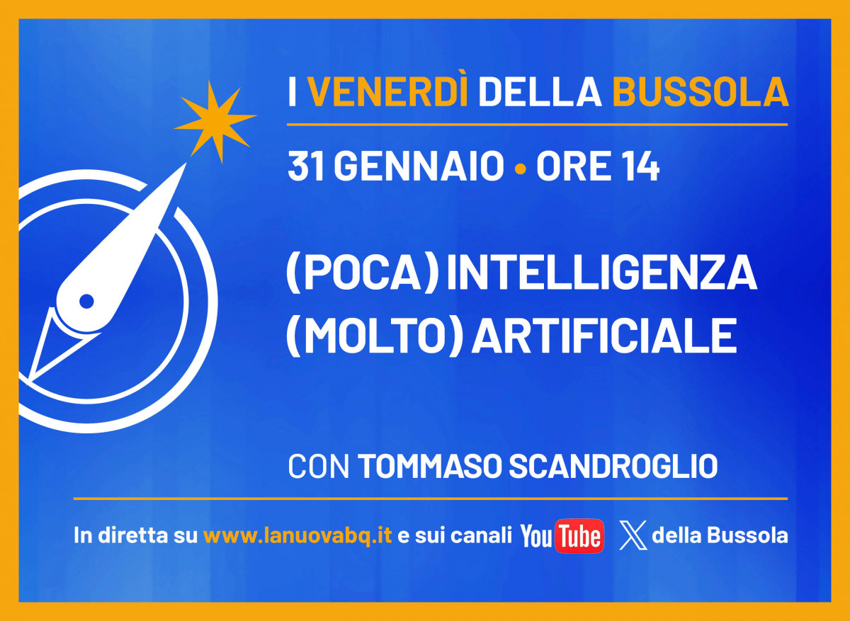 (POCA) INTELLIGIENZA (MOLTO) ARTIFICIALE