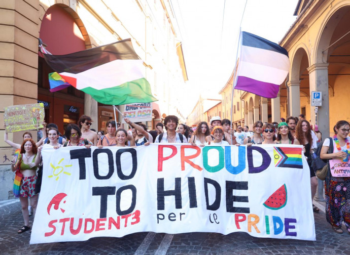 Gay pride per la Palestina (La Presse) Gay pride per la Palestina (La Presse)