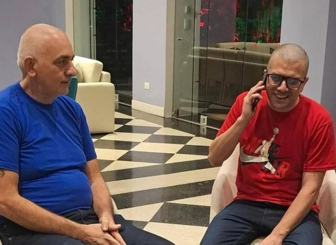 Mario Burlò e Alberto Trentini (La Presse)