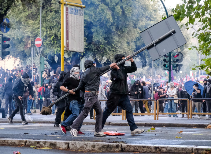 Manifestazione pro-Palestina a Roma (La Presse)