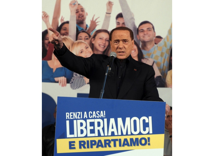 Silvio Berlusconi a Bologna