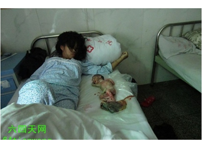  Feng Jianmei, la donna costretta ad abortire e fotografata con il suo bimbo di sette mesi