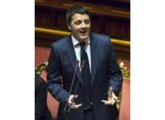 Matteo Renzi al Senato