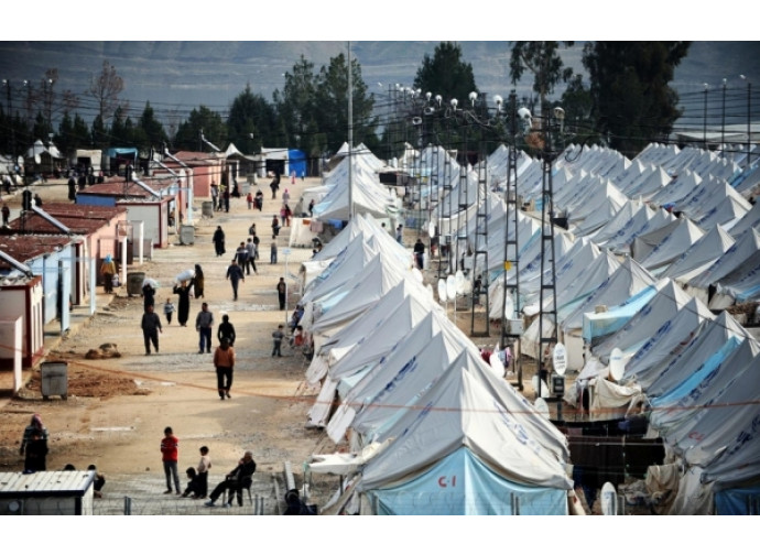 Campo di rifugiati in Turchia