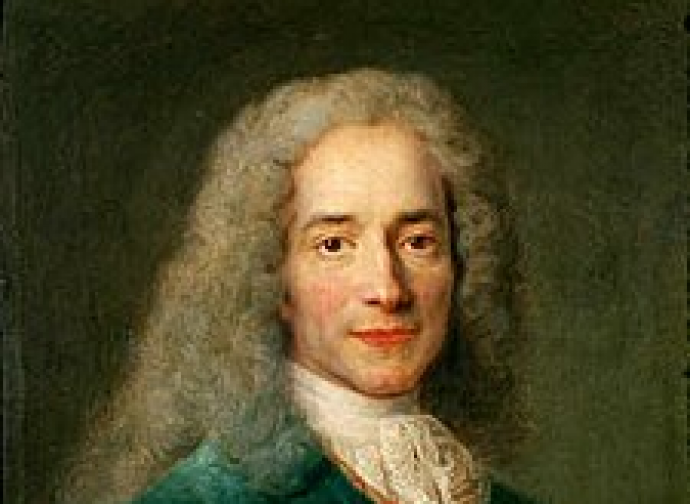 Ritratto di François-Marie Arouet, alias Voltaire