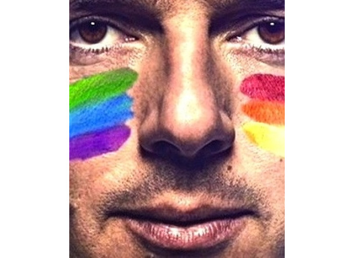 Il premier Matteo Renzi in versione gay