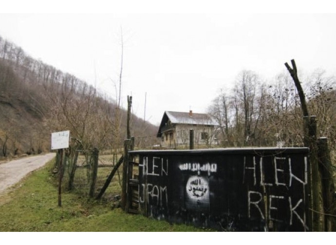 Campo dell'Isis in Bosnia