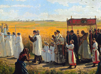 La benedizione dei campi di grano - Jules Breton (1857)