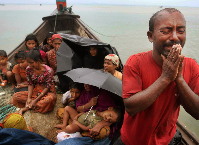 Rohingya in fuga