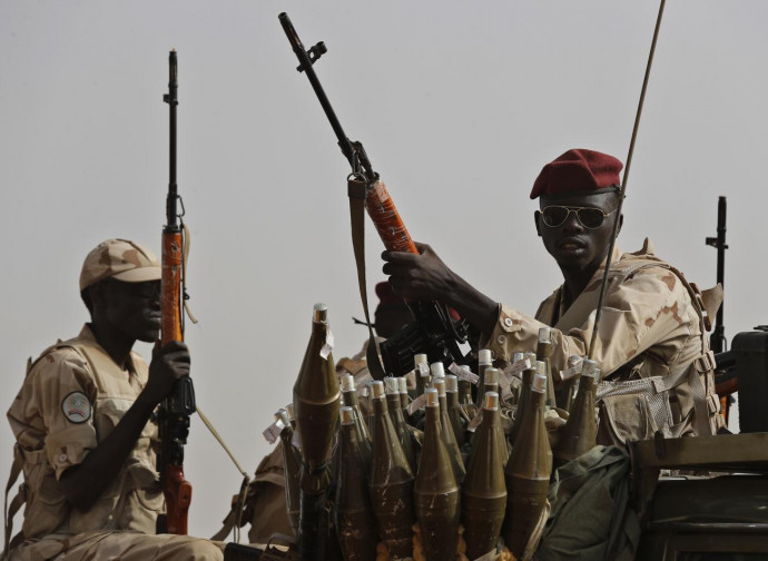 Guerra civile in Sudan, miliziani delle RSF