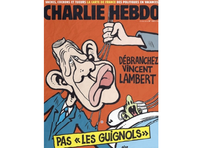 La copertina dell'ultimo numero di Charlie Hebdo