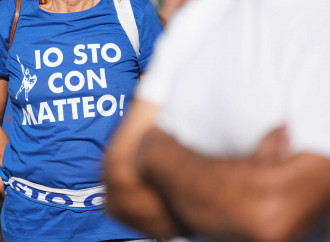 Leghisti a Pontida (La Presse)