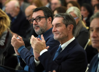 Matteo Salvini e Attilio Fontana (La Presse)