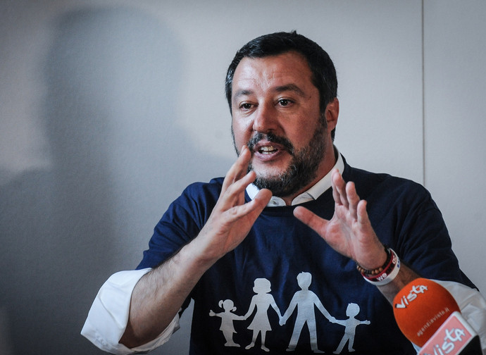 Il ministro Salvini