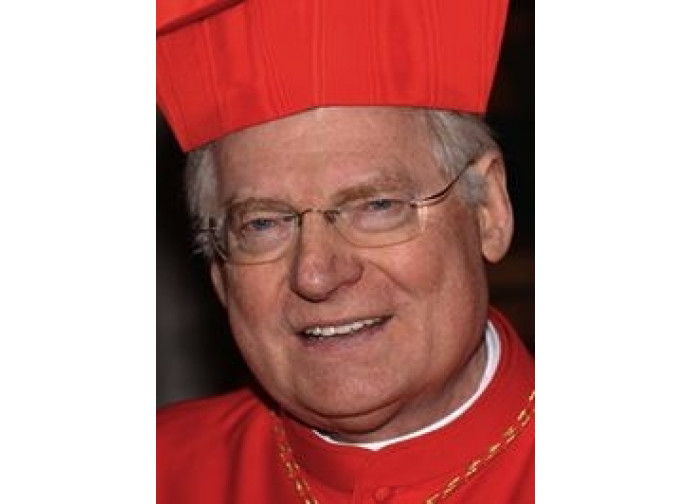 L'arcivescovo di Milano, cardinale Angelo Scola