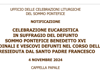 Due contrordini in un giorno su Benedetto e mons. Battaglia