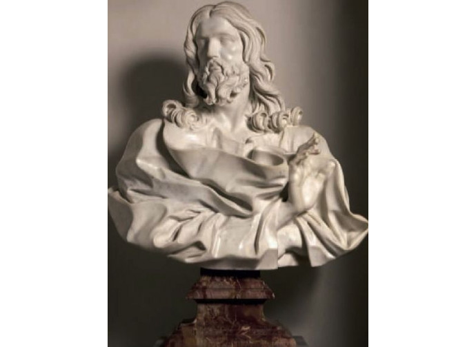 Il busto marmoreo di Cristo Salvatore del Bernini