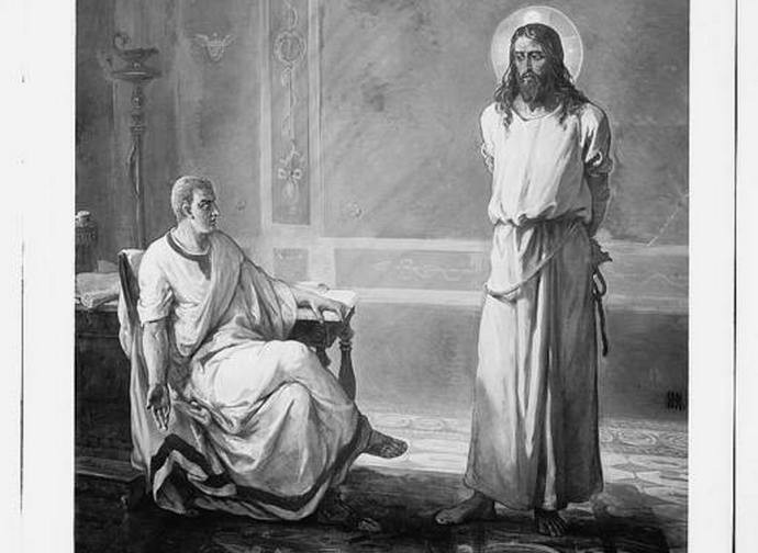 Gesù davanti a Pilato (Kosheleff)
