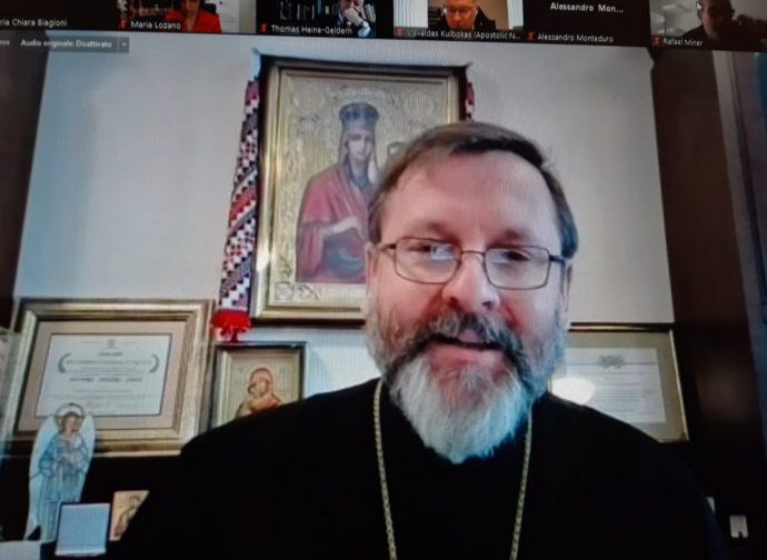 Monsignor Svjatoslav Ševčuk, arcivescovo maggiore di Kiev-Halyč,
