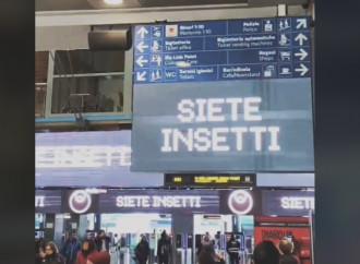 La pubblicità a sorpresa nelle stazioni italiane de Il Problema dei Tre Corpi