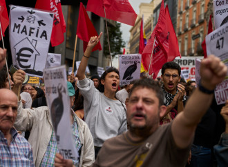 Protesta a Madrid contro il caro affitti (AP)