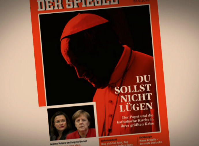 La copertina di Der Spiegel