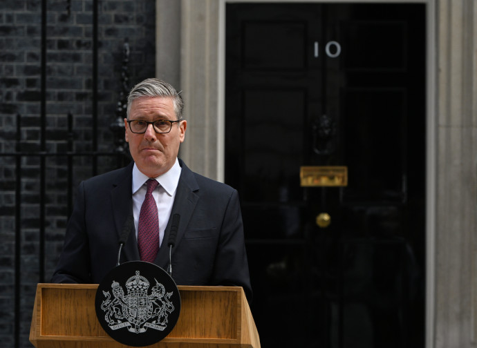 Keir Starmer, discorso delle dimissioni (AP)