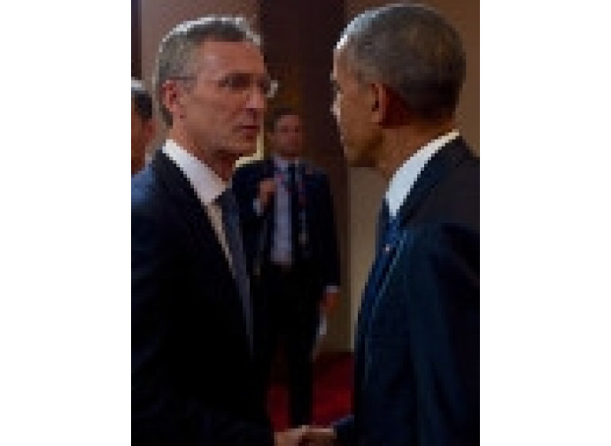 Stoltenberg (segretario generale Nato) e Barack Obama