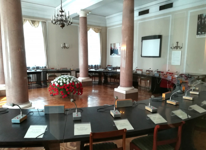 Tavola rotonda palazzo presidenziale (foto di W. Redzioch)