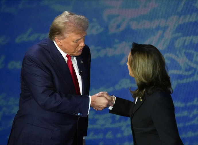 Donald Trump e Kamala Harris (La Presse)