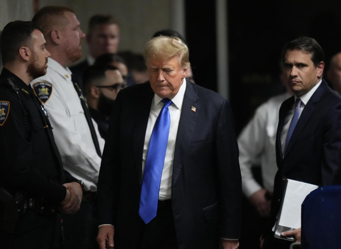Trump a processo a New York (La Presse)