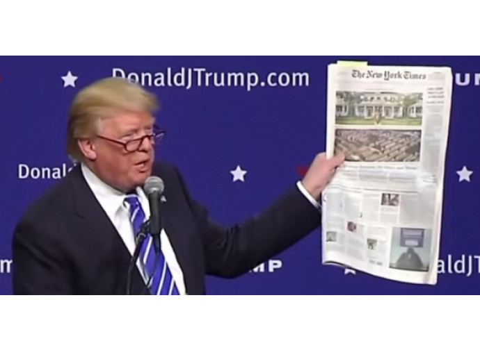 Trump contesta i reportage del New York Times