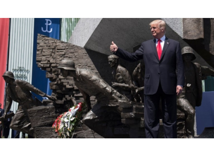 Trump tiene il suo discorso a Varsavia